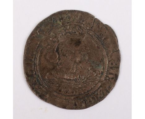 Henry VIII (1509-47), Third Coinage 1544-47, Groat, Bristol, (S.2372), crosses in fork ends, first bust, 2.5g, striking crack