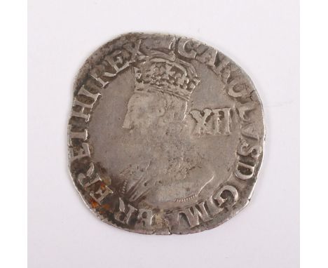 Charles I (1625-1649), Shilling, (S. 2791), no inner circles, mm. Crown, portrait weak otherwise VF