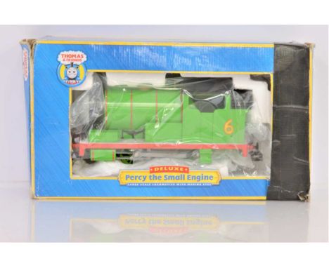 Bachmann G Gauge Percy Steam Locomotive 91402 0-4-0 Percy the Small Engine, green with moving eyes, VG, box P