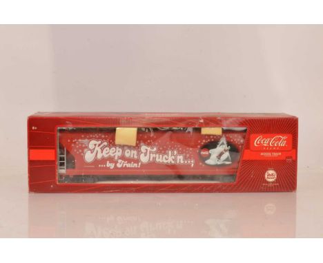 LGB G Gauge Coca Cola Centre Flow Hopper 44823 Red Hopper, in original box G, small attention needed to uploading shutes, box