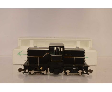 Bachmann G Gauge GE 45 Tonner Spectrum 81896 Black side rod Diesel Shunter, opening windows & doors, some minor repairs requi