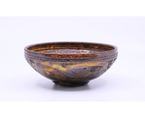 A Michael Cardew Winchcombe studio pottery conical bowl17cm diameter 8cm high No damages no restorations 