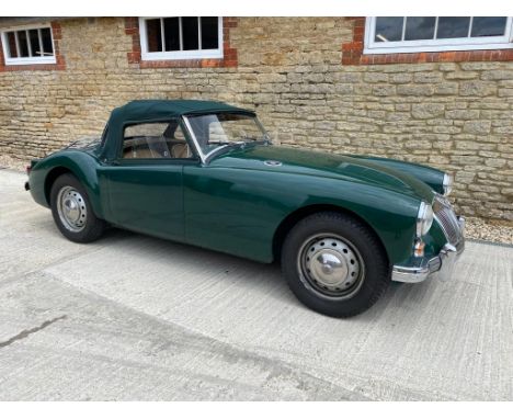 1960 MGA 1600 SportsReg. no. SFV 452Chassis no. GHN33423Engine no. 16OA/4/1692In 1959 the MGA received an updated engine that