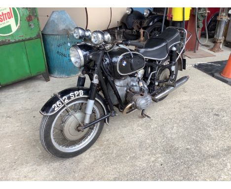 Reg. no. 262 SPBFrame no. 621407Engine no. 621407Manufactured from 1956 to 1969, the R60 had the Earles-type front forks love