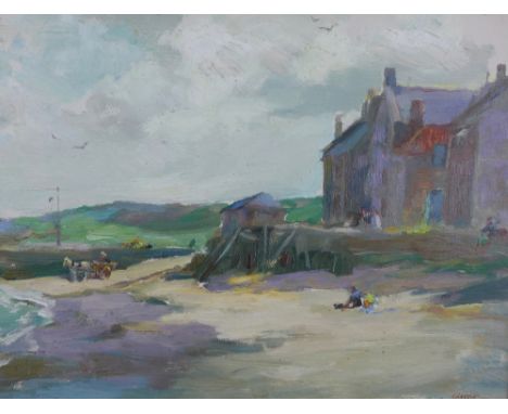 George Taylor, 'Sketch', oil on board, signed, framed, 30 x 22cm 