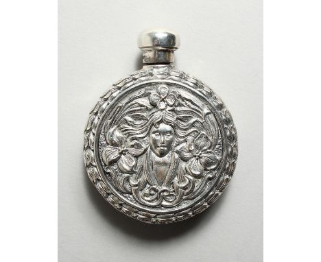 A .800 ART DECO LAMP SCENT BOTTLE