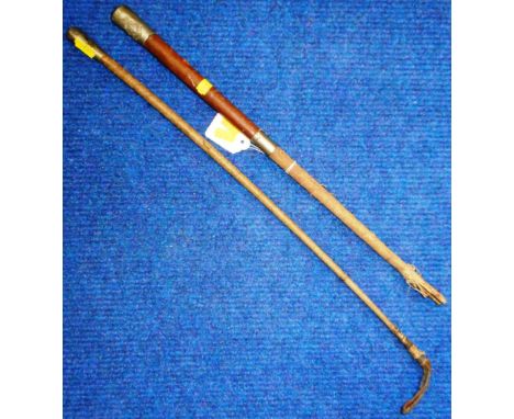 Swagger stick to the Sussex Yeomanry. Victorian era. Defective. Another "For King and Country".