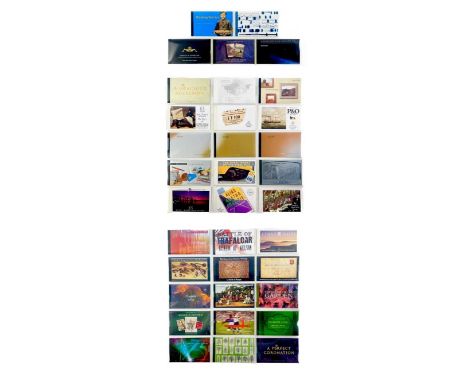 G.B. Prestige Decimal Stamp Books 1980-2006 (x35) face value in excess of £420 Comprising every complete mint Royal Mail Pres