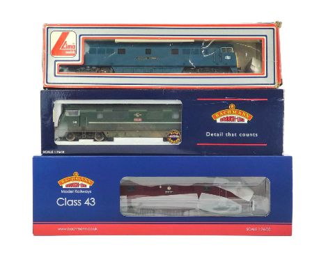BR (WR) Diesel Hydraulics Class 42 / 43 /52 "Warship / Westerns" "00" locomotives (x3)  As seen on Cornish Railways comprisin