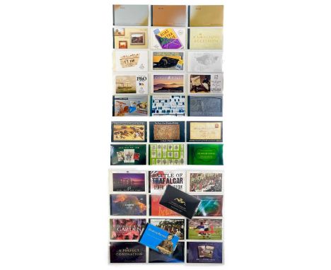 G.B. Prestige Decimal Stamp Books 1980 - 2006 (x35). Face value in excess of £420 Comprising every complete mint Royal Mail P