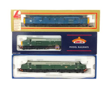 BR diesels Class 40 (D200 - D399) Bachmann / Lima "00" locomotives (x3)  Comprising Bachmann:TMC Custom finish of D209 in ori