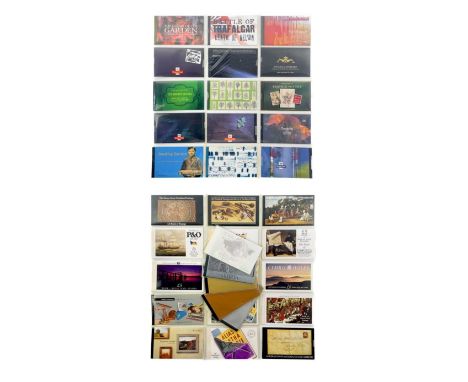 G.B. Prestige Decimal Stamp Books 1980 - 2006 (x35).  Face value in excess of £420 Comprising every complete mint Royal Mail 