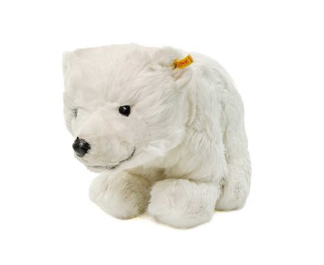 Large Steiff Polar Bear Approximately 40cm high, 55cm long as new.