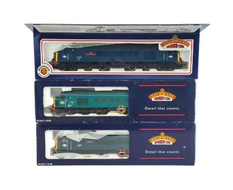 BR diesels Class 44, 45 & 46 (D1-193) Bachmann "00" locomotives (x3)  Comprising:Class 44 ref 32-651 No. 44008 "Penyghent" in