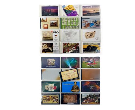G.B. Prestige Decimal Stamp Books 1980 - 2000 (x25).  Face value in excess of £220 Comprising every complete mint Royal Mail 
