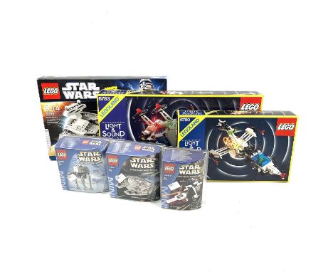 Lego - Legoland - Space and Star Wars x 9 models  Comprising Legoland 6783 Light and sound system6780 Light and sound system6