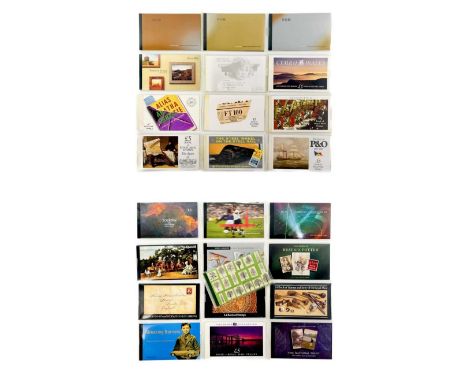 G.B. Prestige Decimal Stamp Books 1980 - 2000 (x25). Face value in excess of £220 Comprising every complete mint Royal Mail P