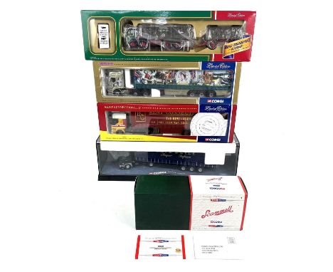 Corgi 1:50 scale Commercials x5  Comprising:Kent Connection 75604; Golden Jubilee CC 12104; Tate & Lyle 75402; Road Services 