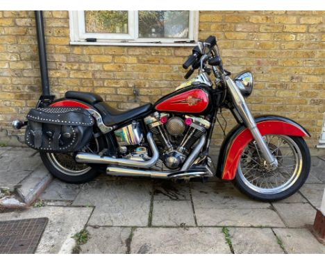 Harley-Davidson Softail Classic being offered at No Reserve.The FXST Softail arrived in 1984 and the Softail model is still i