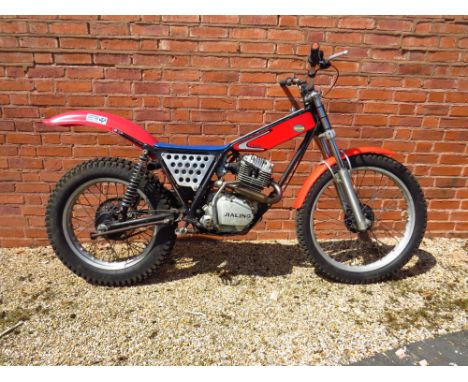 As used by Doug Theobald, legendary trials rider.Believed to have been built by Jon Bliss of Cotswold Motorcycles in the earl