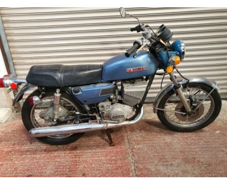 Original Suzuki GT250. Great winter project.   Produced by Suzuki for 10 years from 1971 to 1981Later models were known as th