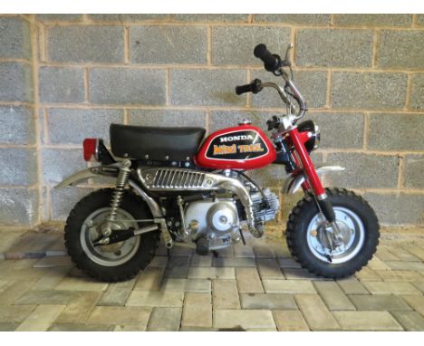 Nicely restored Z50A K3 Mini Trail in Light Ruby Red.Restored in 1995 to its current conditionFinished in Light Ruby Red and 