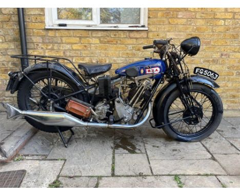 A decent example of the trend-setting BSA Sloper.Launched in 1927, the Sloper model range ran until 1935An instant success, t