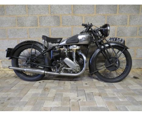 Charismatic, pre-war, 500cc Rudge Ulster with the advanced four-valve head.Well known for the four-valve cylinder head made f