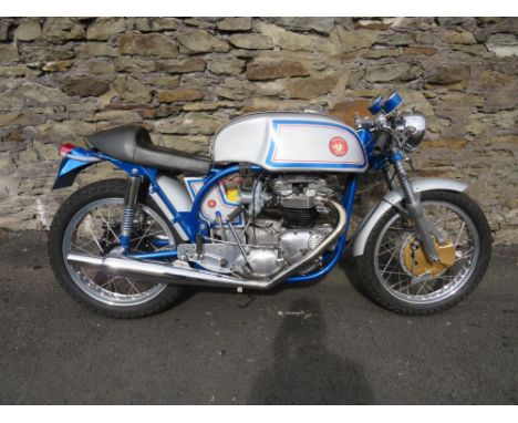The iconic 1970s Dresda Triton.Dave Degens is synonymous with Dresda Motorcycles, basically lightweight race bikes for the ro