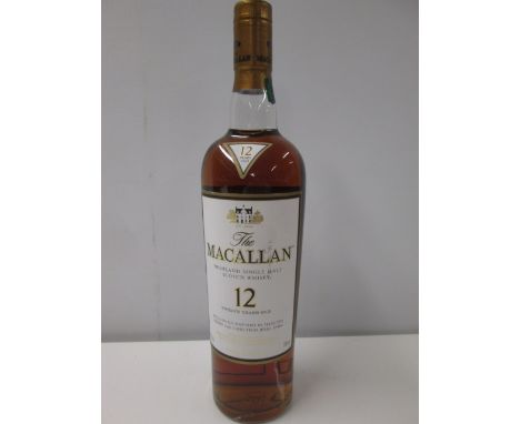 Boxed Bottle of Macallan Fine Oak, Highland Single Malt Scotch Whisky, 12 Years Old