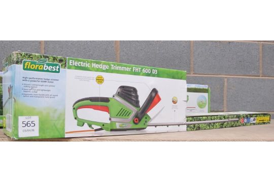 florabest electric hedge trimmer