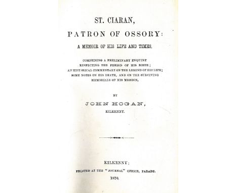 Kilkenny interest: I.A.S. - Butler (Rev. R.)ed. The Annals of Ireland by Friar John Clyn and Thady Dowling, 4to D. 1849; Heal
