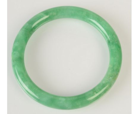 A jade bangle.