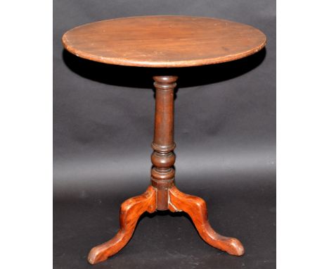 A tripod table.