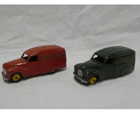 Dinky Toys - Nestles and Raleigh Austin delivery vans (2)