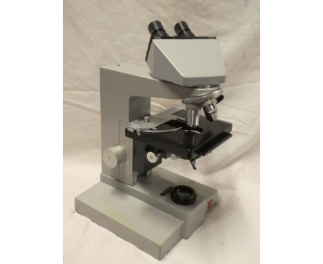 A good quality modern compound microscope by E Leitz Wetzlar model SM-LUX