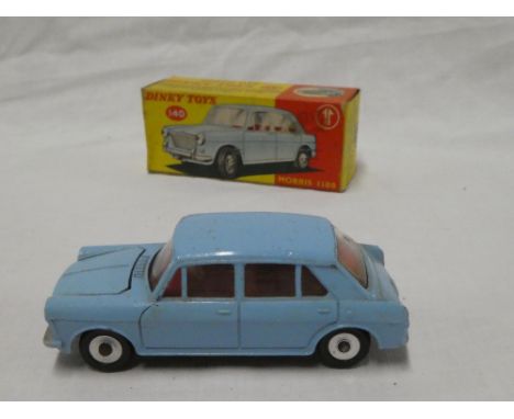 Dinky Toys - 140 Morris 1100, pale blue in original box