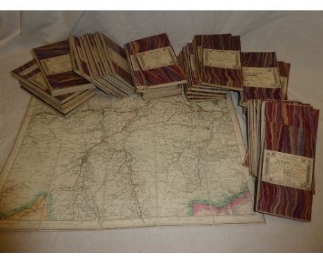Sixty-nine folding 1" Ordnance Survey maps of England and Wales, new series 1896/7