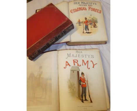 Richards (W) Her Majesty's Army- A Descriptive Account, 3 vols colour illus