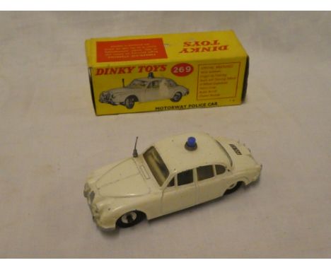 Dinky Toys - 269 Motorway Police car in original box