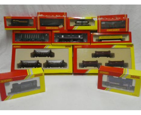 Hornby OO gauge - R3157 PO Class 08 diesel locomotive, mint/boxed; R3211 Industrial tank engine, mint/boxed; nine mint and bo