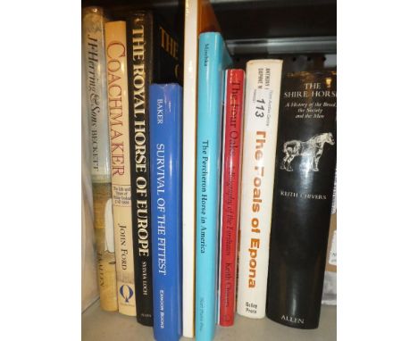 Ford (J) Coachmaker - The Life and Times of Philip Godsal, 1747-1826; Chivers (K) The Shire Horse, one vol, 1976 and other re
