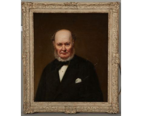 SCOTTISH SCHOOL (19TH CENTURY),
PORTRAIT OF SIR JAMES WATSON
oil on board
78cm x 66cm
Framed