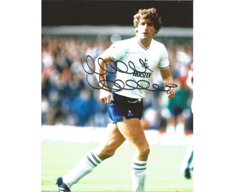 Football Mark Falco Signed Tottenham Hotspur 8x10 Photo. Good Condition. All autographs are genuine hand signed and come with