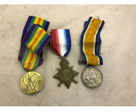 A WWI Trio to 105691 W.C. Geach R F Sjt/Cpl