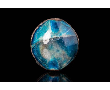 Middle Kingdom, Ca. 1850 - 1640 BC.A beautiful rock crystal scarab of lovely blue colour. Inscribed atop the scarab are typic