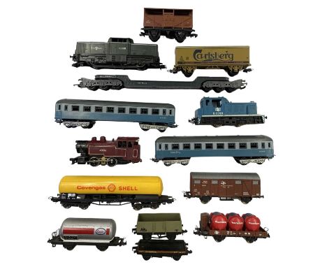 A mixed lot of various 00 gauge rolling stock, predominantely LIMA