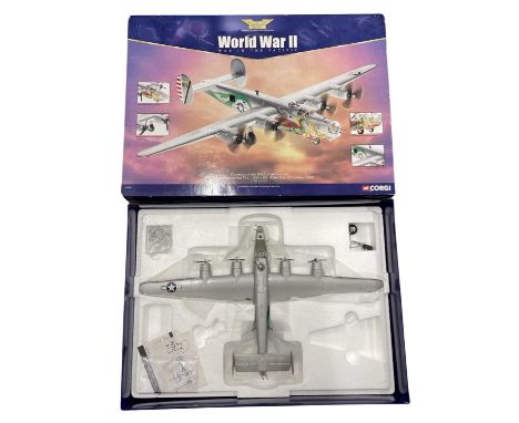 A boxed die-cast Corgi 1:72 scale Consolidated B-24J Liberator 'The Dragon and his Tail', 64th BS, 43rd BG, Le Shima, 1945