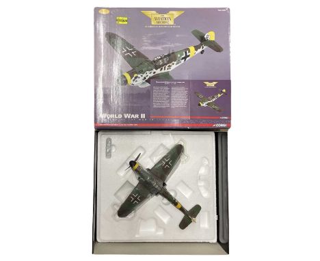 A boxed limited edition die-cast Corgi 1:32 scale Messerschmidt Bf109G-6-2./JG 302, October 1944