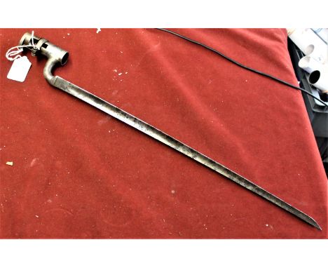 British Pattern 1876 Enfield Snider/Martini-Henry Socket Bayonet, no scabbard